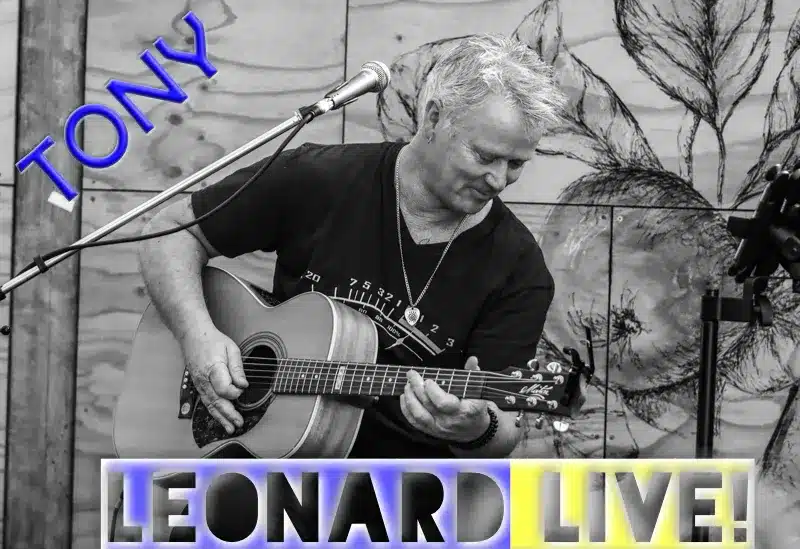 Tony Leonard Music Playing the Guitar