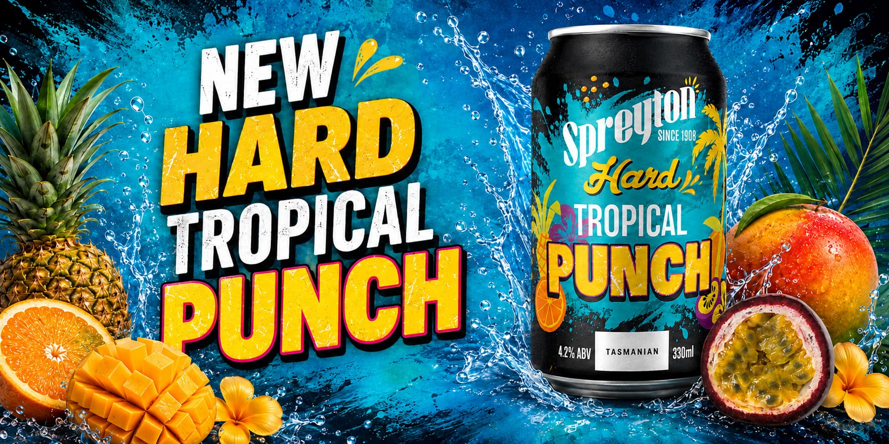 Meet Hard Tropical Punch, Our Newest Tasmanian Drink