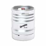 50L metal keg of Kingston Black Cider labelled Spreyton Since 1908.
