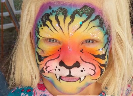 Henna Gipsy Face Painting